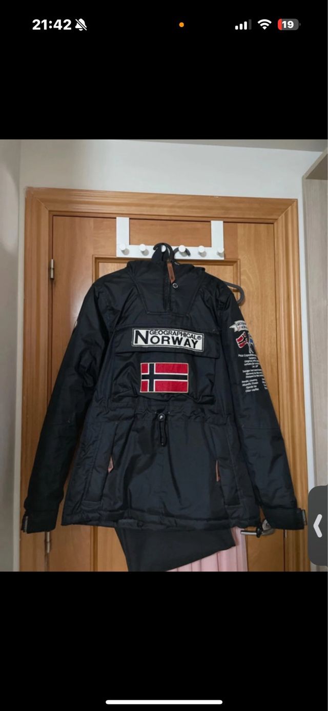 Geographical Norway Abrigo Negro
