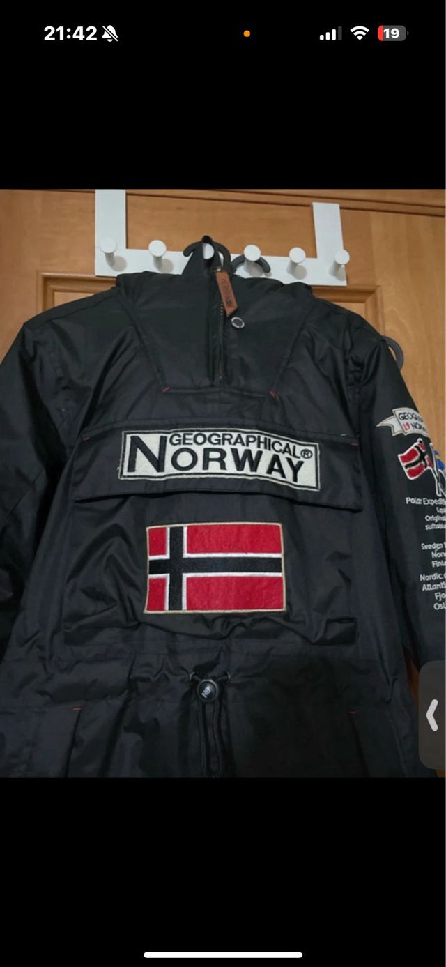 Geographical Norway Abrigo Negro