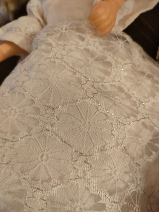 Vestido novia Nancy vintag,algo descosido y nacido