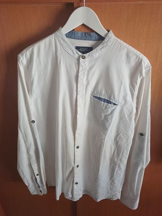 Camisa Pull&Bear blanca