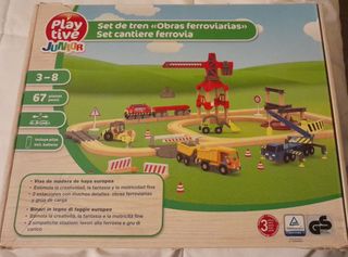 Tren Playtive Junior -"Obras Ferroviarias"