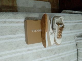 Zapatillas La Garrocha 46 - Beige/Marrón