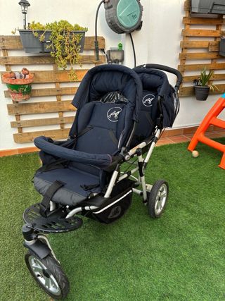 Carrito gemelar Jane usado