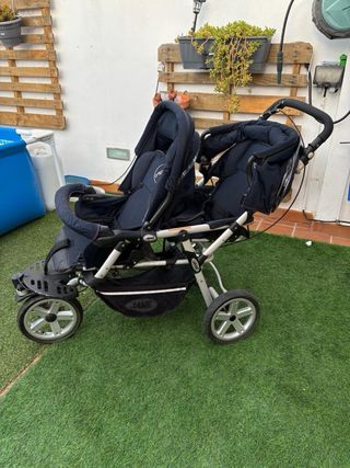 Carrito gemelar Jane usado