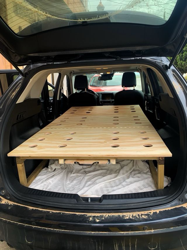 Cama camper plegable + MESA (SE HACEN A MEDIDA)