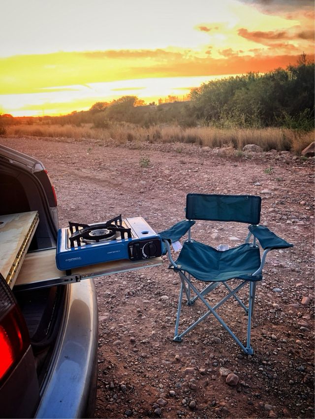 Cama camper plegable + MESA (SE HACEN A MEDIDA)