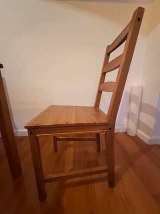 4 Sillas Comedor Madera