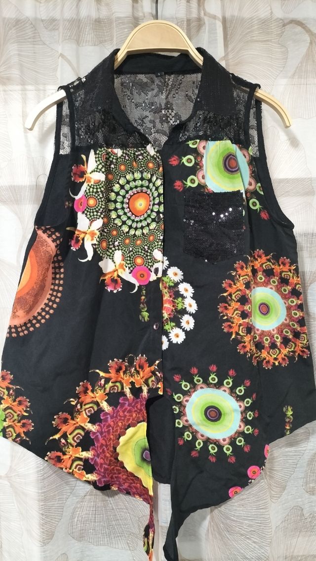 Camisa Desigual L multicolor