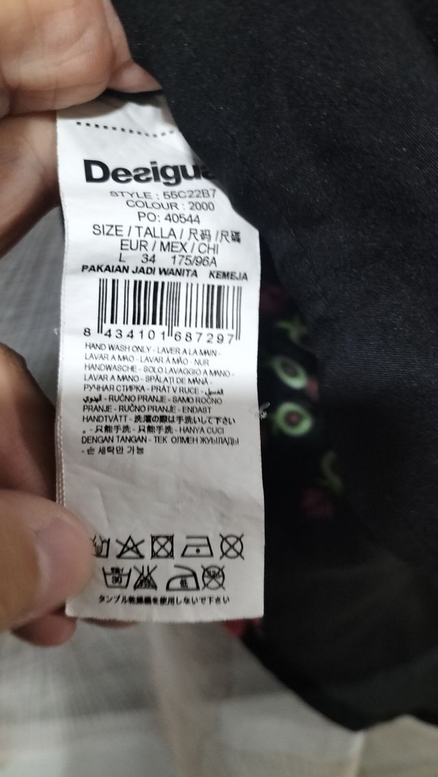 Camisa Desigual L multicolor