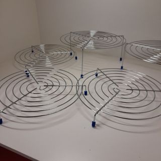 5 Griglie Microonde Metallo - Argento