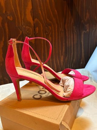 Sandalias Corina rosa | Tacones