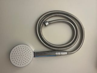 Rociador ducha + flexo metálico