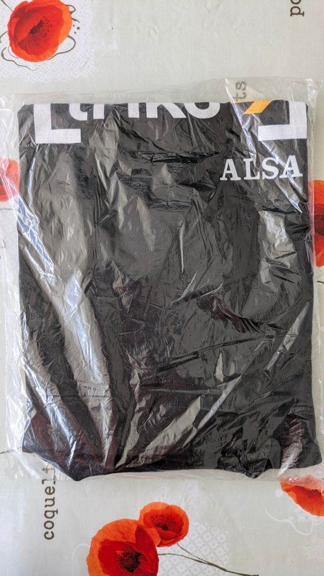 Camiseta ALSA negra - Talla L