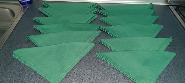 12 Servilletas Vintage - Verde