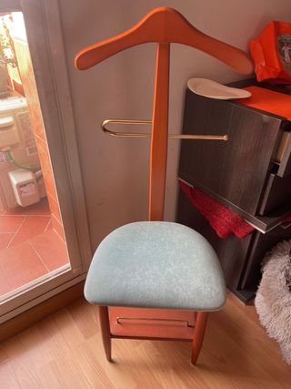 Perchero silla vintage