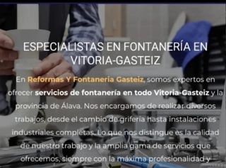 fontanería Vitoria-Gasteiz