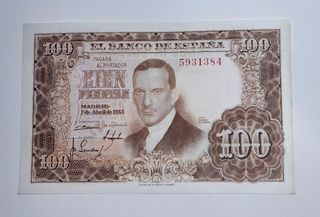 100 Pesetas 1953 Sin serie 5931