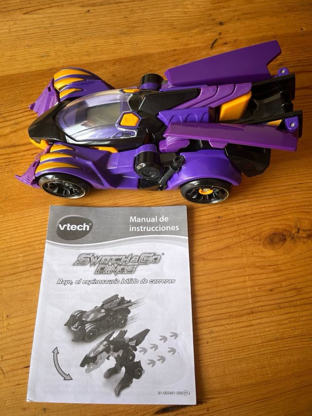 Rayo Espinosaurio VTech: Juguete Transformable
