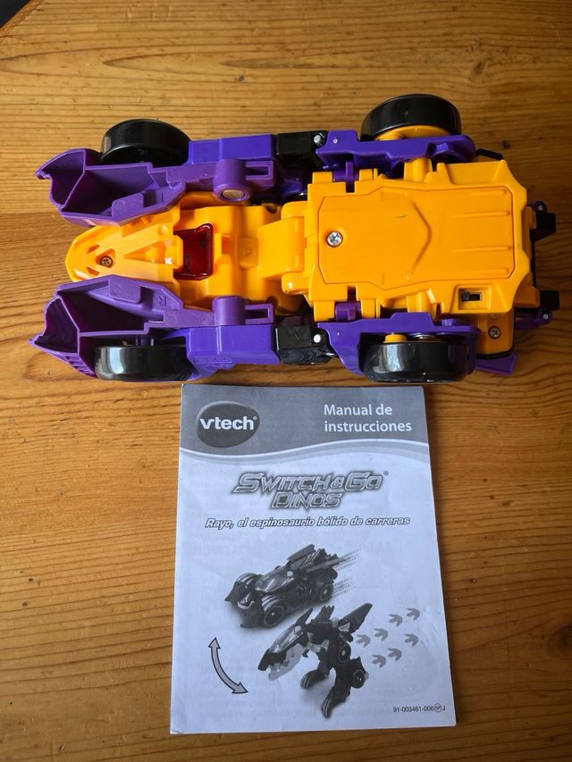 Rayo Espinosaurio VTech: Juguete Transformable