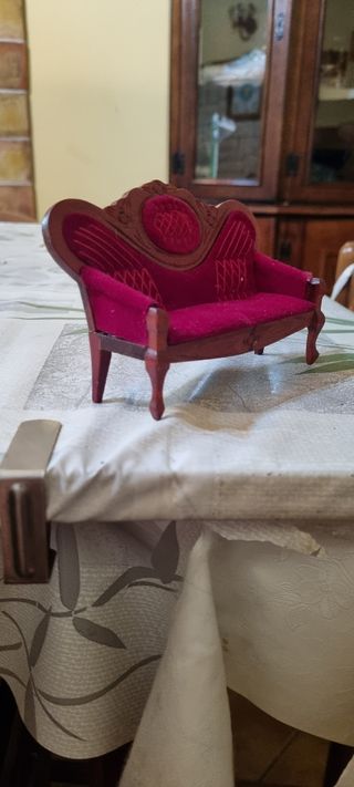 Divano mini dollhouse