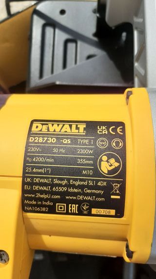 Tronzadora de Metal DEWALT D28730-QS