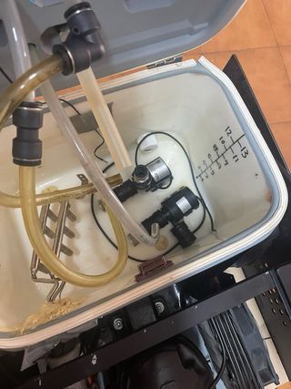 Enfriador CHILLER para fermentador  de cerveza.