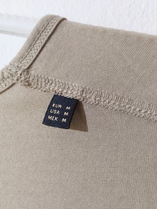 Camiseta Massimo Dutti beige