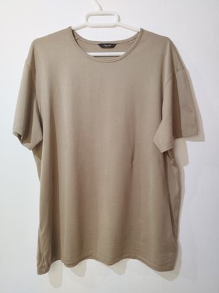 Camiseta Massimo Dutti beige