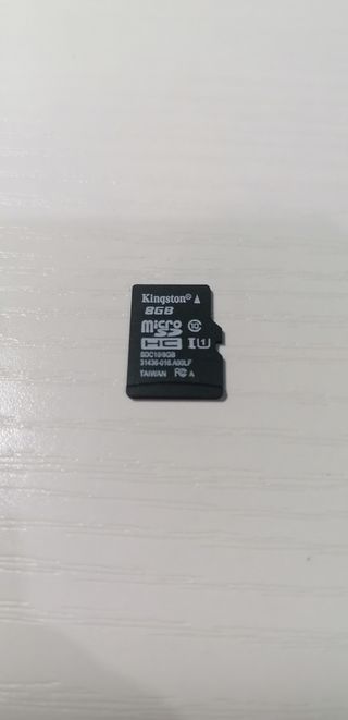 MicroSD Kingston 8GB - Clase 10