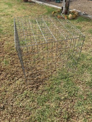 Jaula para gallos 70x70cm