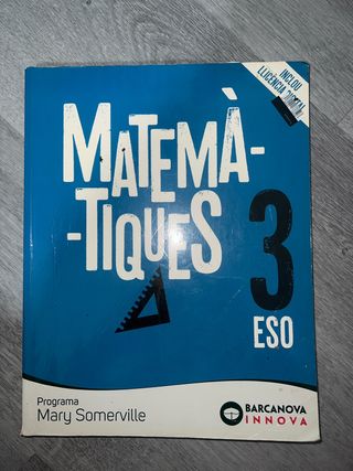 Mary Somerville 3 ESO. Matemàtiques