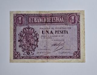 1 Peseta 1937 Serie D928