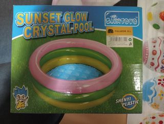 Flotador,manguitos bebé y piscina pequeña+regalo