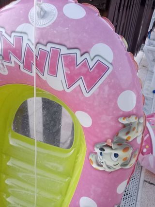Flotador,manguitos bebé y piscina pequeña+regalo