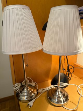 2 Lamparas Ikea - Mesitas de Noche