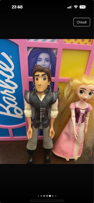 Bambole Disney Rapunzel & Flynn