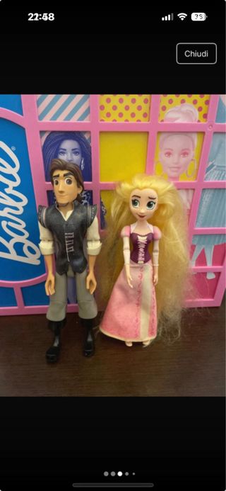 Bambole Disney Rapunzel & Flynn