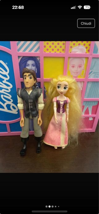 Bambole Disney Rapunzel & Flynn