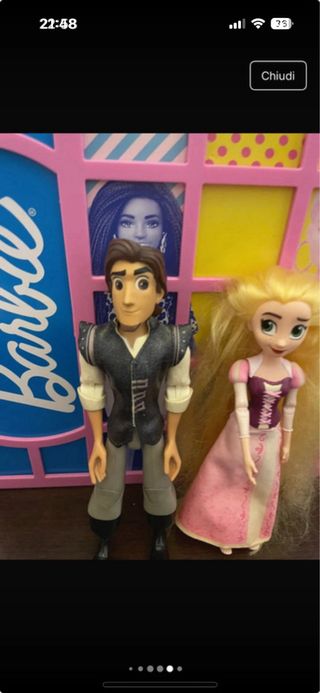 Bambole Disney Rapunzel & Flynn