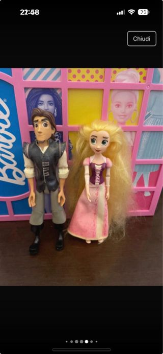 Bambole Disney Rapunzel & Flynn