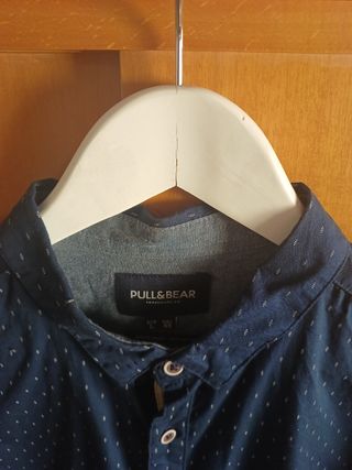 Camisa Pull&Bear azul - M