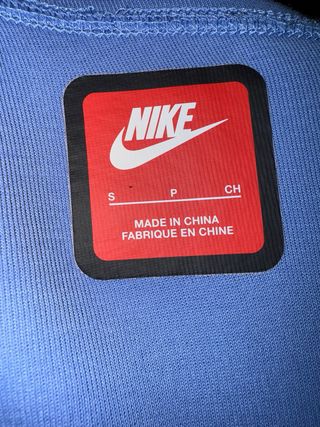 Sudadera Nike Tech Fleece azul