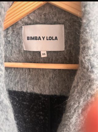 Abrigo Bimba y Lola XS - Gris