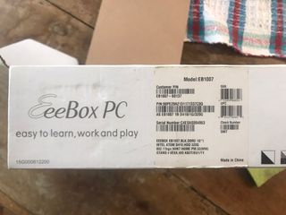Mini PC EeeBox PC mod. EB1007 + Monitor 19"