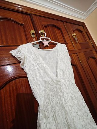 Vestido boho blanco
