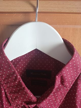 Camisa Massimo Dutti roja