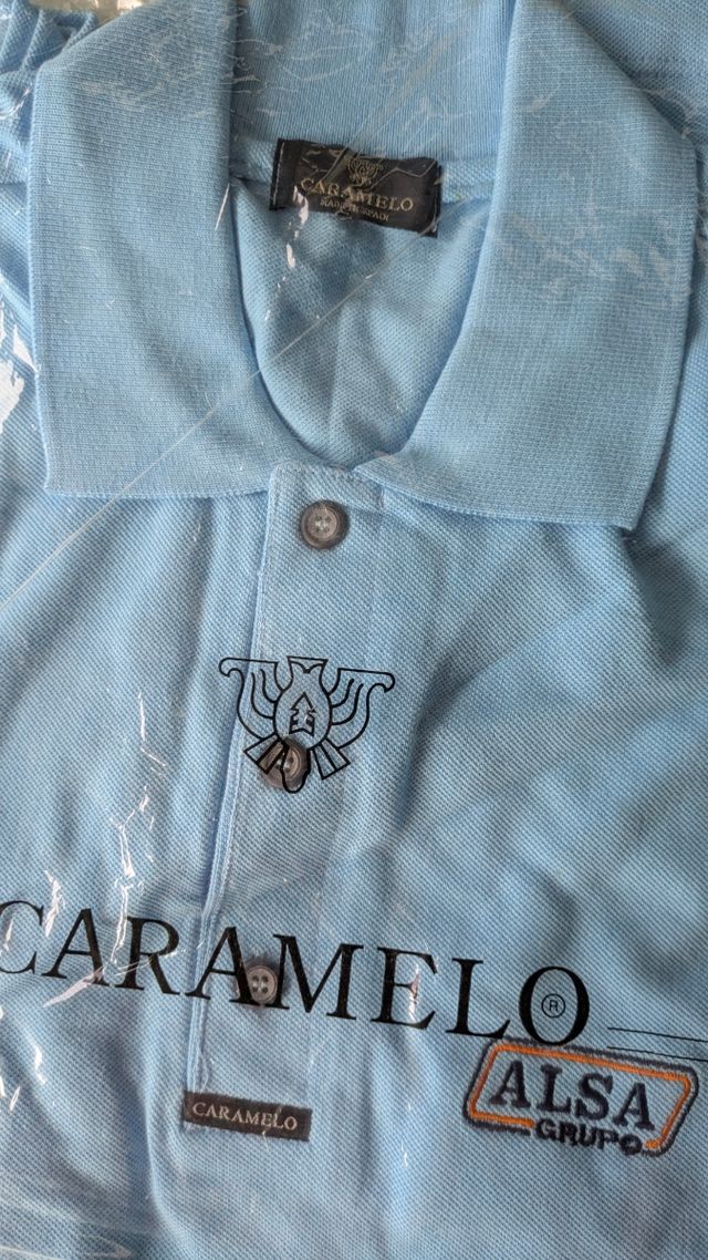 Polo ALSA Caramelo azul hombre