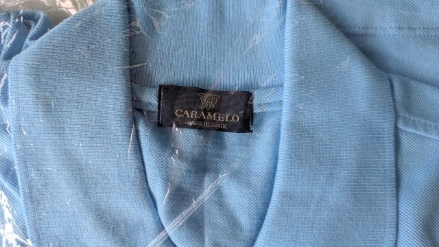 Polo ALSA Caramelo azul hombre