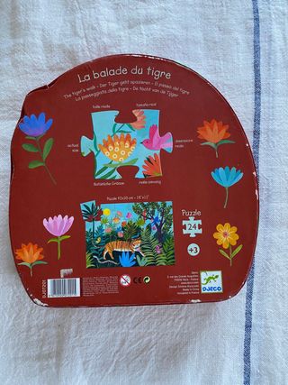 Puzzle djeco tigre 