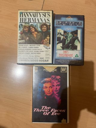 3 Cintas VHS: Hannah y Sus Hermanas, That's Entert